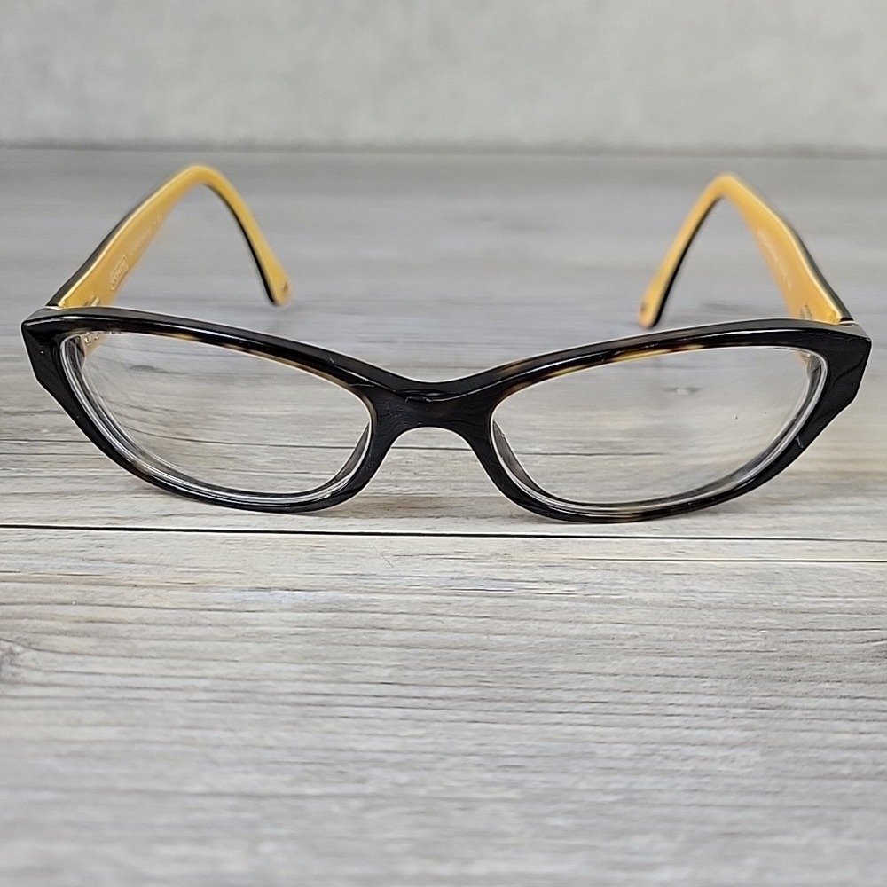 Coach Eyeglasses HC 6002 Cecilia 5055 Dark Tortoise Frames Only 51-16 135‎ - Picture 2 of 14